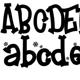 Frosty Font File