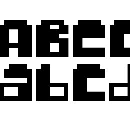 Gabs Pixel Font File