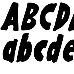 GargleCdRg-BoldItalic Font File