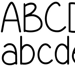 GeorgiaBelle Font File