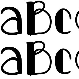 GetLucky Font File