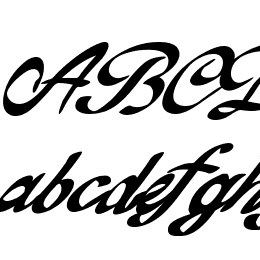 GoldFinger Font File