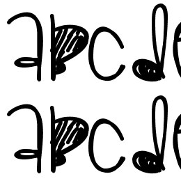 GorgeousFlaws Font File