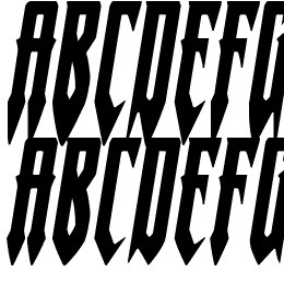 Gotharctica Italic Font File