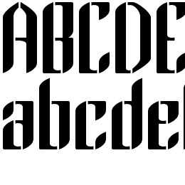 Gothic 45 Font File