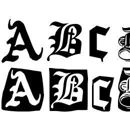 Gothic Punk Font File