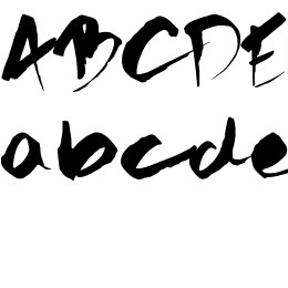 GOTHIC SCRIBBLE Font File