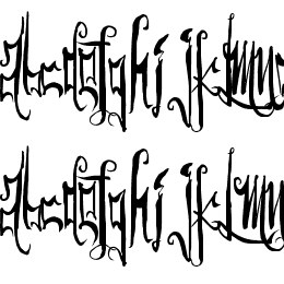 GothicFriends Font File