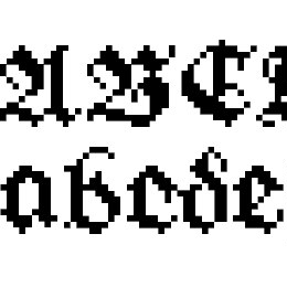 GothicPixels Font File