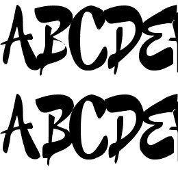 GRAFFITI CHEECKS STYLE - URBAN Font File