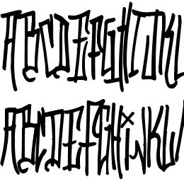 Grafitik Riot Font File