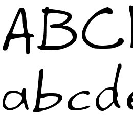 Graphe Alpha Font File