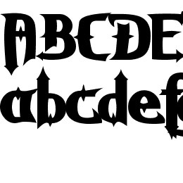 Grave Digger Font File