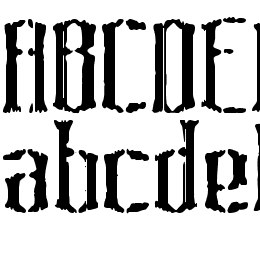 Graveyard BRK Font File