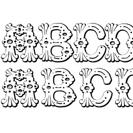 Grolier Beveled Font File