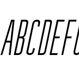 Guilder Free Light Italic Font File