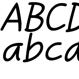 Handgley Italic Font File