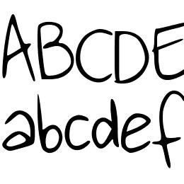 Handwritingfont Font File