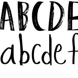 Hapole Markerpen Font File