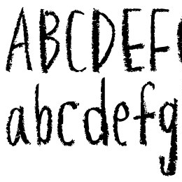 Hapole Pencil Font File