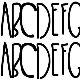 HeartKeeper Font File