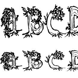 Heavenly Rooted Font File