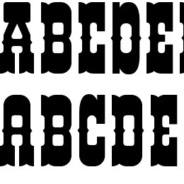 Helldorado Font File