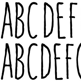 hello goodbye Font File