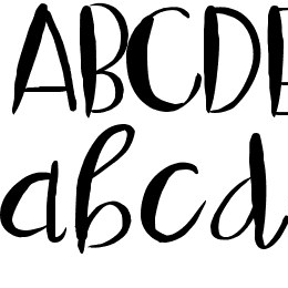 HelloLiza Font File