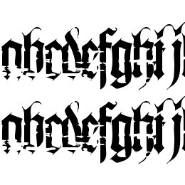 heresy Font File