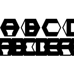 Hexotic LDR Font File