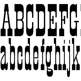 HFF Xmas Hoedown Font File