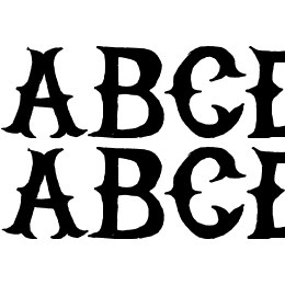 HIGH ON FIRE Font File