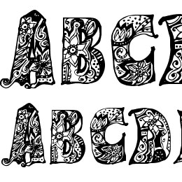 Hippie Gypsy Font File