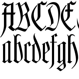 Hofstaetten Font File