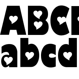 Hole-HeartedRegular Font File