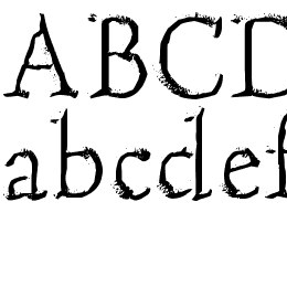 Hultog Engraved Font File