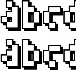 Humanoid straight Font File