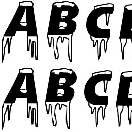 Ice Caps Font File