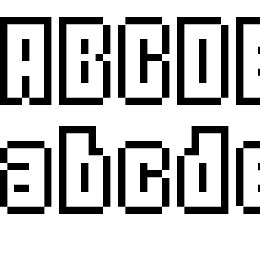 Ice Pixel-7 Font File