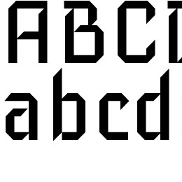 Iceberg Font File