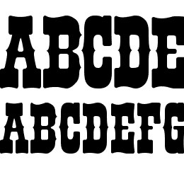 I.F.C. BOOTHILL Font File