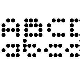 imajix 16 dot Font File