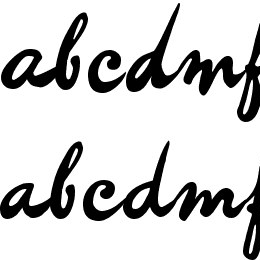 imitationDemo Font File