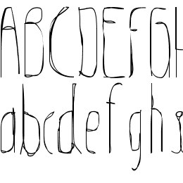 indiferente Font File