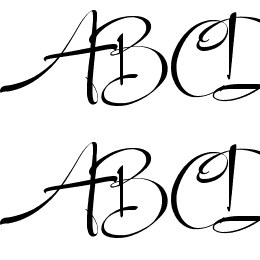 Individual Font File