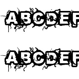 INFECTED Font File