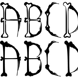 inkandbones Font File