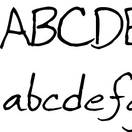 Inkpen Scribble Font File