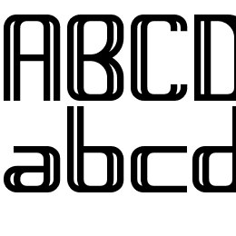 Intersect BRK Font File